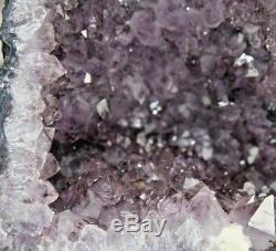 UNIQUE HIGH QUALITY AMETHYST CRYSTAL QUARTZ CLUSTER GEODE CATHEDRAL 10.90 lb