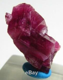 Unbelievable Aesthetic Gem Red Beryl Bixbite Crystal Cluster! Wah Wah Mts Utah