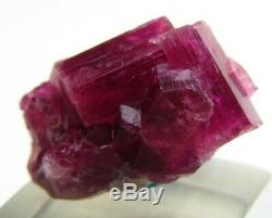 Unbelievable Aesthetic Gem Red Beryl Bixbite Crystal Cluster! Wah Wah Mts Utah