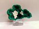 Unusual Emerald Green Dioptase Cups Crystal Cluster With Mimetite #1