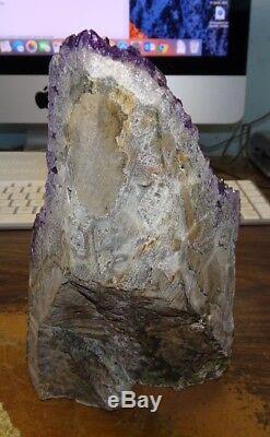 Uruguayan Amethyst Crystal Cluster Geode From Uruguay Cathedral