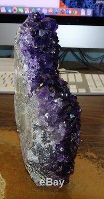 Uruguayan Amethyst Crystal Cluster Geode From Uruguay Cathedral
