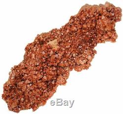 Vanadinite Mineral Specimen HUGE 2885gr Crystal Cluster 11.5 x 4.5 x 3.5 VAN045