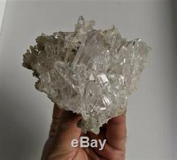 Water Clear Himalayan Quartz Cluster Natural Crystal (AAA Grade) 110x90mm