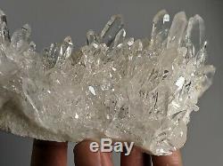 Water Clear Himalayan Quartz Cluster Natural Crystal (AAA Grade) 140x70mm