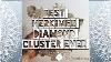 Worlds Best Herkimer Diamond Quartz Crystal Cluster Ever