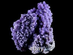 XL 5.1 Purple Grape Agate Botryoidal Crystal Cluster Natural Mineral Sulawesi