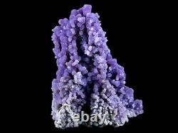 XL 5.1 Purple Grape Agate Botryoidal Crystal Cluster Natural Mineral Sulawesi