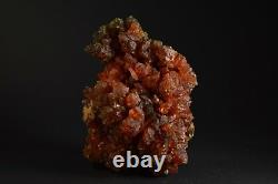 Zincite Poland Olawa 564g UV fluorescent crystal orange red rare zinc cluster