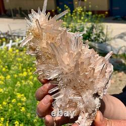 1.6 Lb Natural Quartz Crystal Cluster Specimen Madagascar