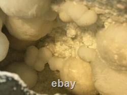 10.5lb Énorme Okenite Avec Blanc Gyrolite Cristal Cluster Big Geode Calcite