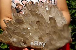 10325g Natural Tibetan Clear Quartz Crystal Cluster Point Spécimen