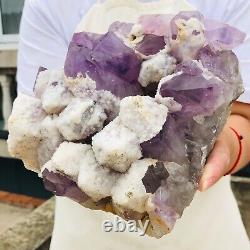 10lb Uruguay Améthyste Naturel Quartz Cristal Cluster Mineral Healing A880