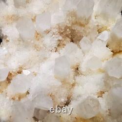 11.04lb Cluster Naturel Blanc D'ananas Quartz Cristal Minéral Spécimen Guérison