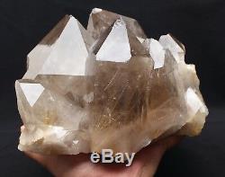 11,3 Lb Nouvelle Trouvaille Natural Clear Gold Spécimen En Cristal