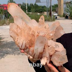 11.66LB Agrégat naturel de cristaux de quartz blanc minéral spécimen de cristal de guérison