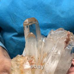 1120g spécimen minéral de cristal de quartz naturel transparent
