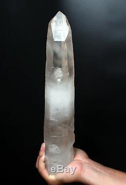 12.9 ' ' 3.82lb Naturel Clair Lémurien Quartz Graine Cluster Cristal Point D'échantillons