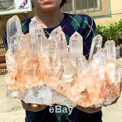 13.2lb Quartz Cluster Himalaya Cristal / Minéraux Haut Grade Rf190