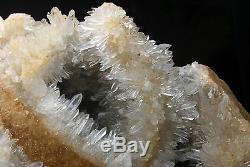 13,72 Lb Nouvelle Trouvaille Spécimen En Grappes De Cristal De Chrysanthème Blanc Naturel