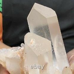 1460g Huge Blanc Clair Quartz Cristal Cluster Rough Specimen Pierre De Guérison 187