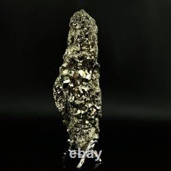 1625g Natural Pyrite Cristal Quartz Cluster Mineral Specimen Cadeau De Décoration