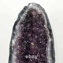 17.1 Cathédrale Améthyste Geode Extra Grade Natural Druzy Crystal Cluster Brésil