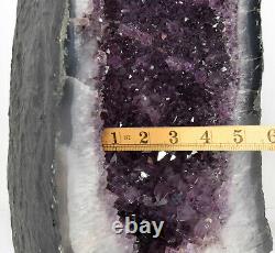 17.1 Cathédrale Améthyste Geode Extra Grade Natural Druzy Crystal Cluster Brésil