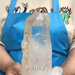 1720g Échantillon minéral naturel de cristal clair de quartz en amas
