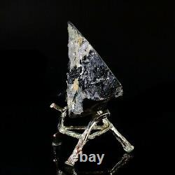 175g Natural Stibnite Cluster Crystal Quartz Mineral Specimen Décoration Énergie