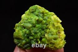 19g Naturel Vert Autunite Cristal Cluster Rare Affichage Minéral Spécimen Chine