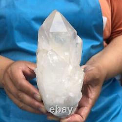2.35lb Natural Quartz Cluster Crystal Cluster Mineral Specimen Heals 522