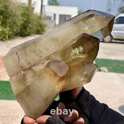2,36 LB Citrine naturel grappe spécimen minéral cristal de quartz guérison