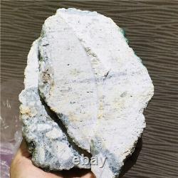 2,5 LB Cluster de cristaux de quartz fluorite verte naturelle spécimen minéral brut guérissant