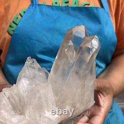 2.59lb Natural Quartz Cluster Crystal Cluster Mineral Specimen Heals 623