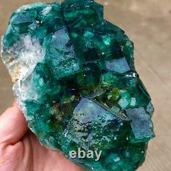 2 Lb Naturel Fluorite Verte Quartz Cristal Cluster Mineral Specimen