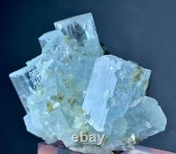 209 Carat Belle Aquamarine Crystals Bunch De Skardu Pakistan