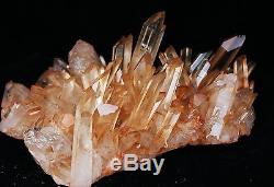 2210g Nouveau Find Clair Naturel Rose Quartz Crystal Cluster Original Specimen