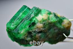 23.8 Ct Bien Terminé Top Vert Panjsher Panjsher Emerald Crystal Bunch @afg