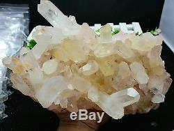 2800g New Find Rare Natural Spécimen De Grappe De Cristal De Quartz Clair Blanc