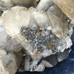 29.9lb Cluster De Calcium Naturel Cristal Quartz Modèle Minéral Yz1155-ea-1
