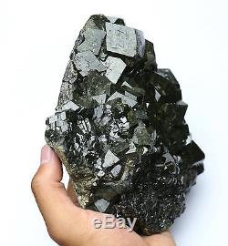 2953g Natural Andradite Grenat Cristal Quartz Cluster Mongolie Intérieure / Chine