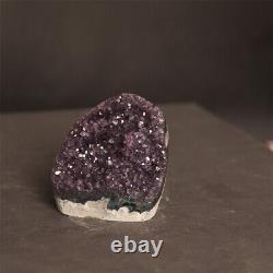 299g Naturel Violet Quartz Cristal Cluster Reiki Cicatrisation Bijoux De Méditation