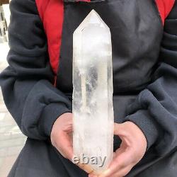 3.32lb Grande Pierre Naturelle De Guérison Des Spécimens En Cristal Blanc À Quartz