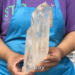 3.74lb Grand Cristal Blanc De Quartz Naturel Cluster Rough Spécimen Healing
