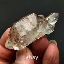 34g Squelettique Naturel Quartz Cristal Cluster Minéral Specimen D0006