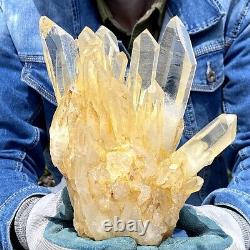 4.29lb Natural Crystal Cluster Specimen Quartz Reiki Guérison