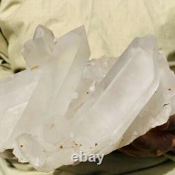 4.2lb Énorme Natural Clear Crystal Quartz Cluster Mineral Specimen Healing