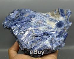 4.51lbbeautiful Naturel Bleu Cristal De Quartz Grappe Kyanite Gem Minérale Des Échantillons