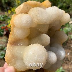 4.6 Lb Superbe Agate Naturelle Quartz Cluster Cristal Minéral Specimen